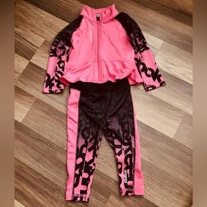 LIKE NEW size 12 month Reebok track suit.
